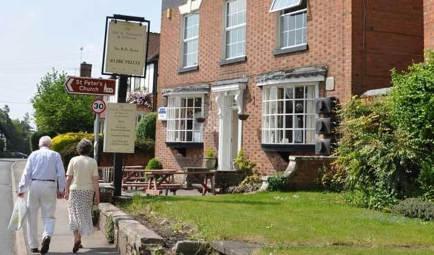 The Bulls Head Inkberrow Hotel Bagian luar foto